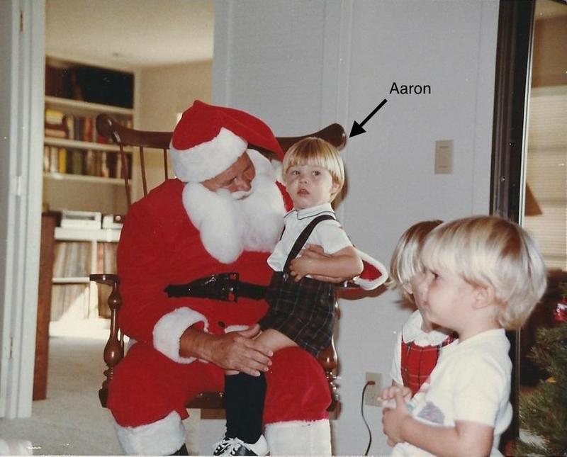 Aaron and Santa
