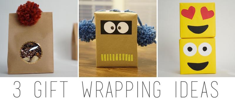 3 fun ways to wrap gifts