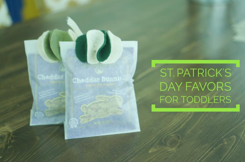 St. Patrick's Day Treat Bags for Toddlers