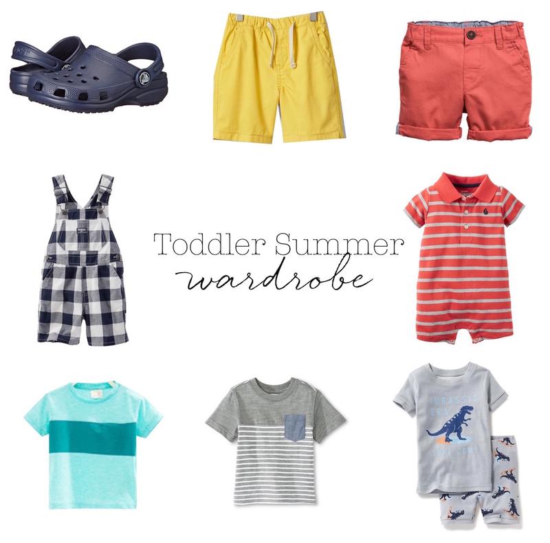 Toddler Summer Wardrobe Essentials via @stitchesandpress
