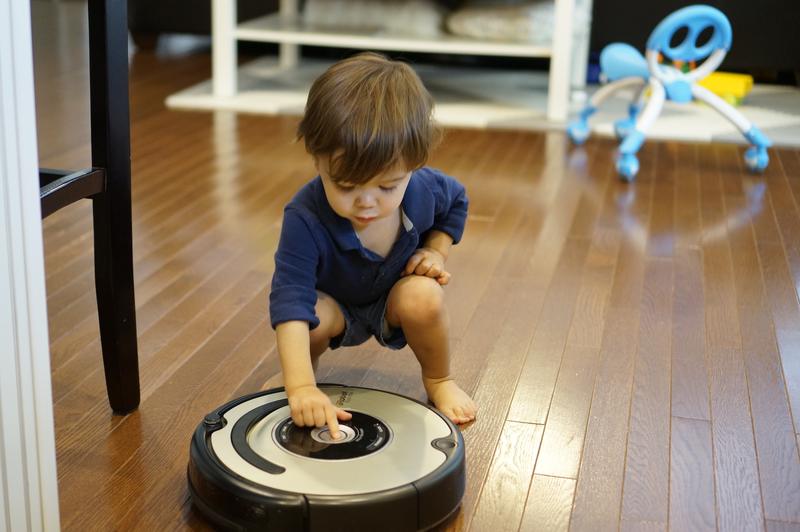 Kids love Roomba.