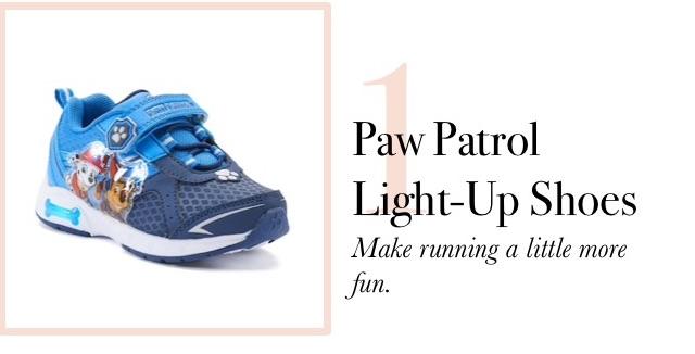 Paw patrol light up shoes