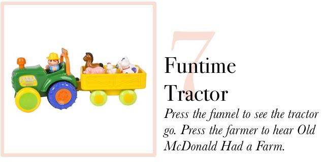 Fun time tractor toy